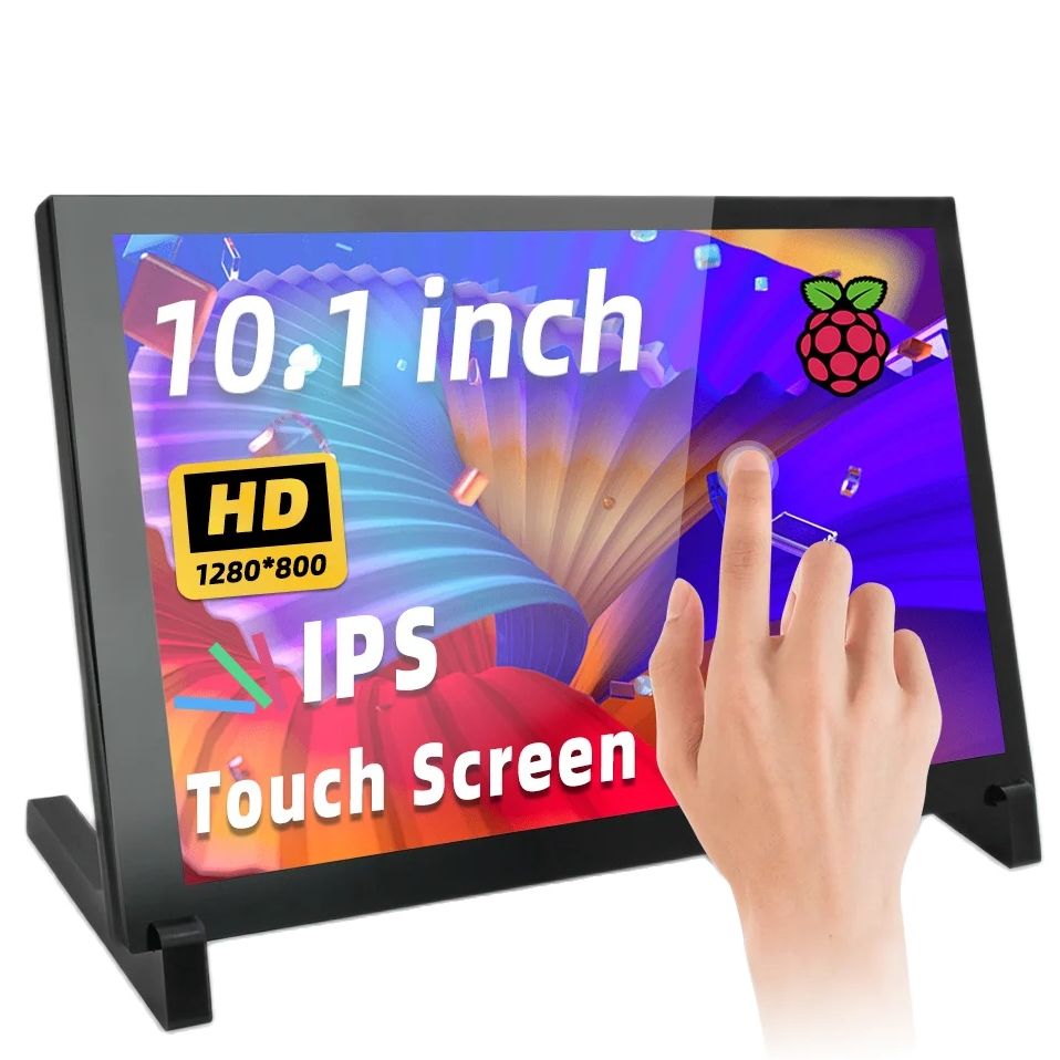 Raspberry Pi 10.1 Inch Capacitive Touch Screen Ips - شاشة IPistBit مقاس 10.1 بوصة تعمل