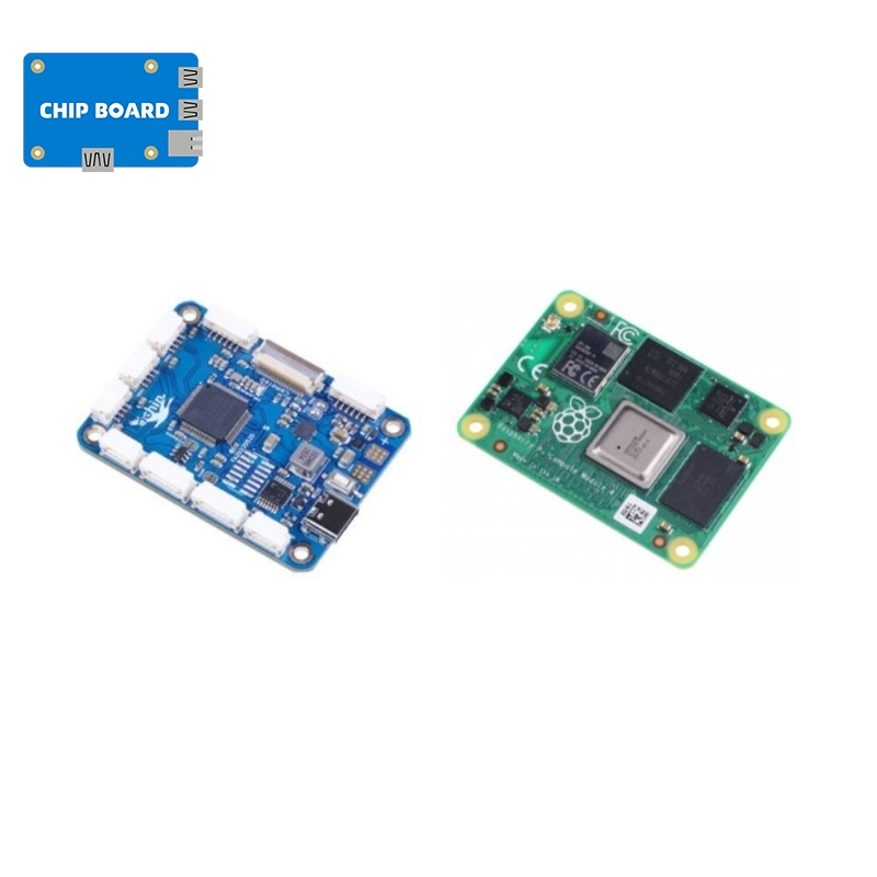 Raspberry Pi Compute Module 4 8Gb 32Gb Emmc - لوحة Ochin Tiny Carrier مع وحدة