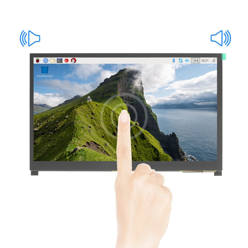 Raspberry Pi 10.1 Inch Capacitive Touch Screen Ips - جديد 10.1 بوصة IPS شاشة الكريستال