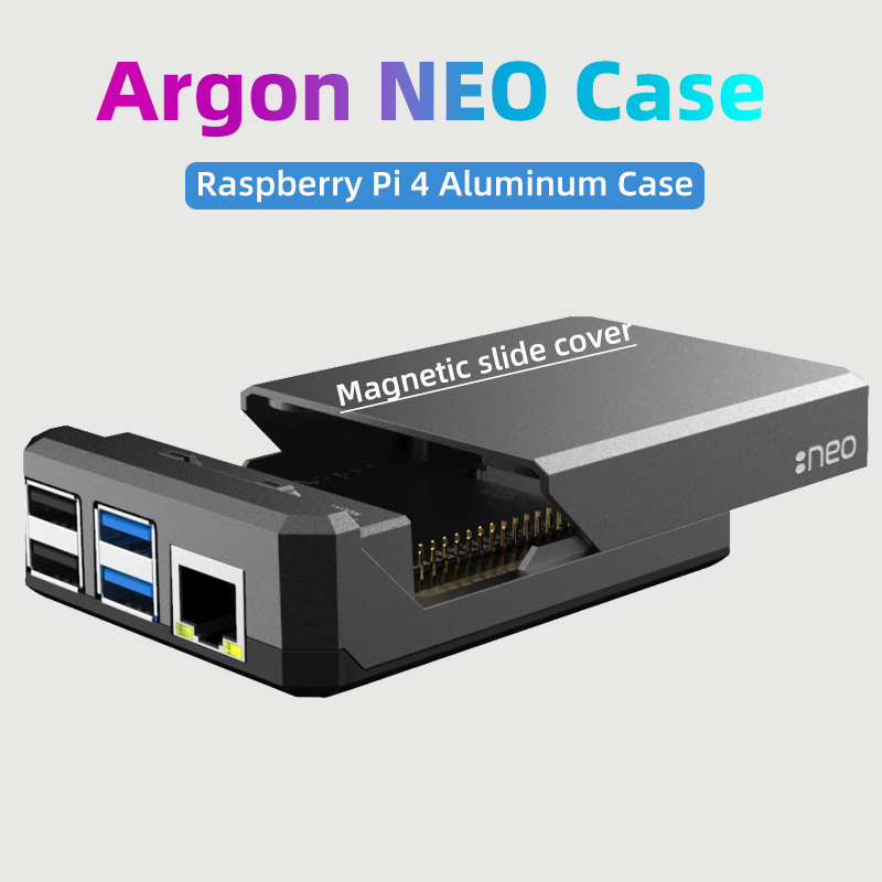 Argon One V3 M.2 Nvme Case - الأرجون NEO Raspberry Pi 4 حافظة
