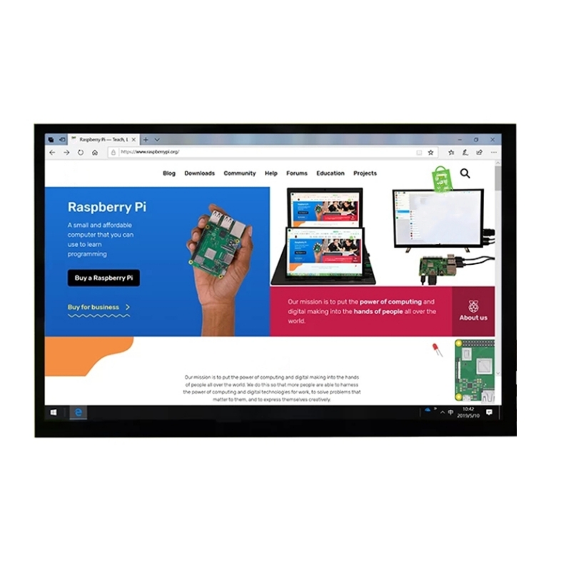 Raspberry Pi 10.1 Inch Capacitive Touch Screen Ips - جديد 10.1 بوصة 1280x800 IPS جهاز