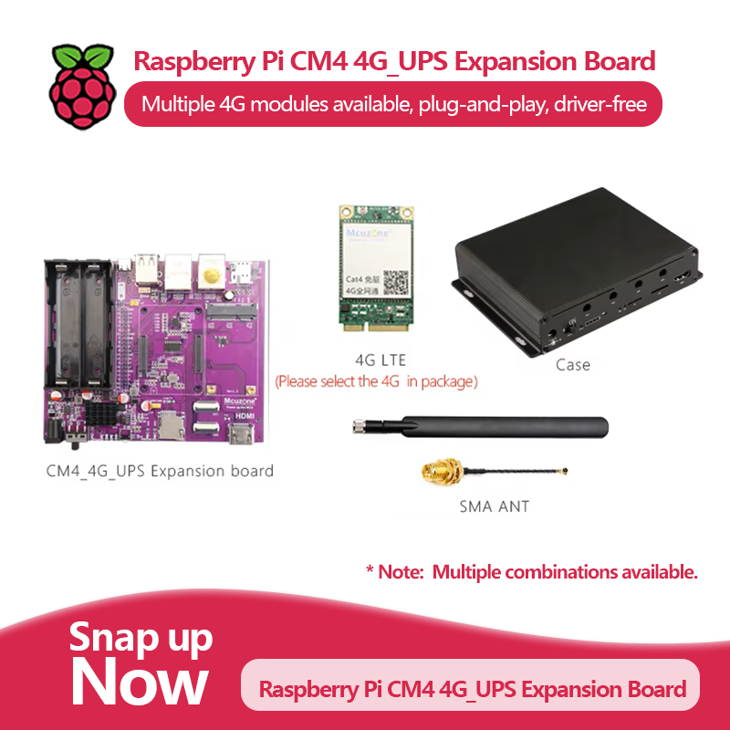 Raspberry Pi Uninterrupted Power Supply Ups 18650 - لوحة توسيع إمداد الطاقة غير المنقطعة