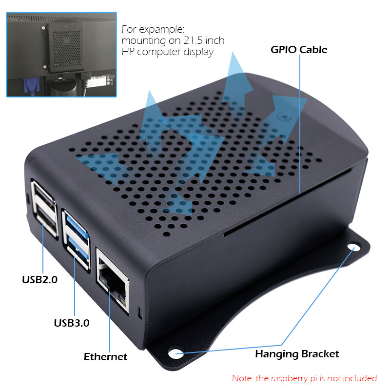 Raspberry Pi 4 موديل B ، هيكل  - مراجعة Argon One V3 M.2 Nvme Case وسعره