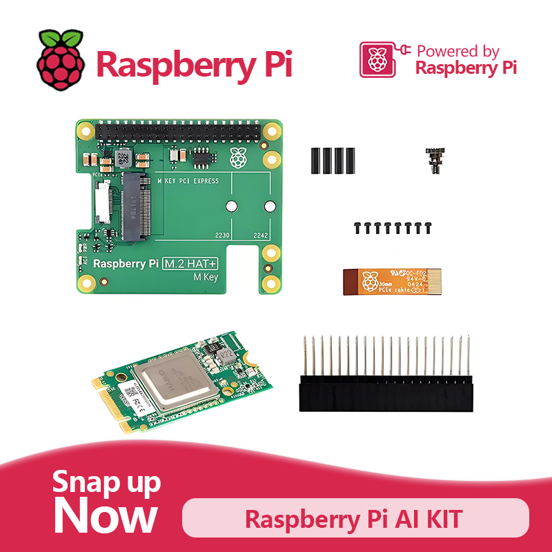 يجمع مجموعة Raspberry Pi AI مع - مراجعة Raspberry Pi Ai Kit Hailo-8L وسعره