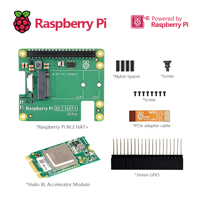 يجمع مجموعة Raspberry Pi AI مع - مراجعة Raspberry Pi Ai Kit Hailo-8L وسعره