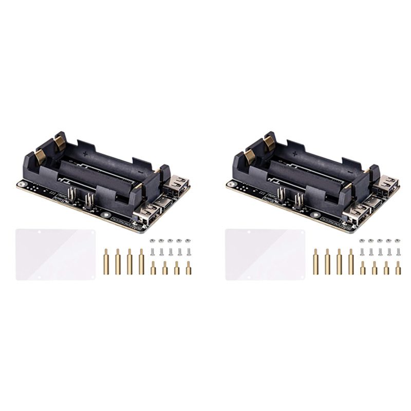 AA08-2X لـ Raspberry Pi 4، مزو - مراجعة Raspberry Pi Uninterrupted Power Supply Ups 18650 وسعره