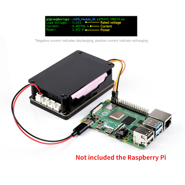 قبعة Raspberry Pi 5 UPS تدعم ب - مراجعة Raspberry Pi Uninterrupted Power Supply Ups 18650 وسعره