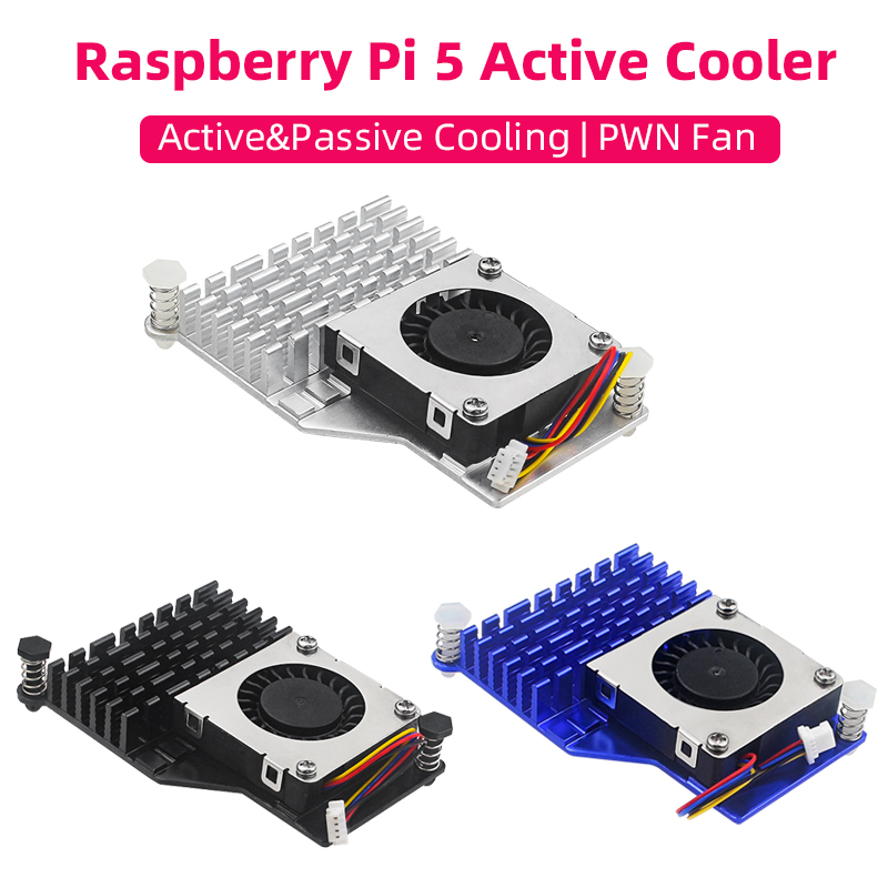 Raspberry Pi 5 Active Cooler م - مراجعة Raspberry Pi Water Cooling Kit وسعره