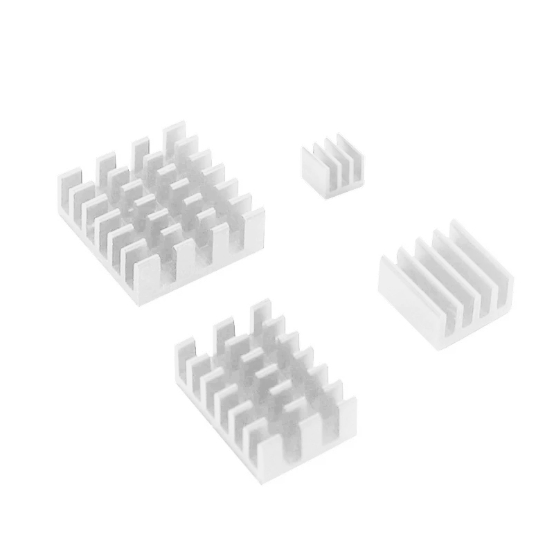 GPUHOLD شرائح برودة 4 قطعة/5 ق - مراجعة Raspberry Pi Water Cooling Kit وسعره