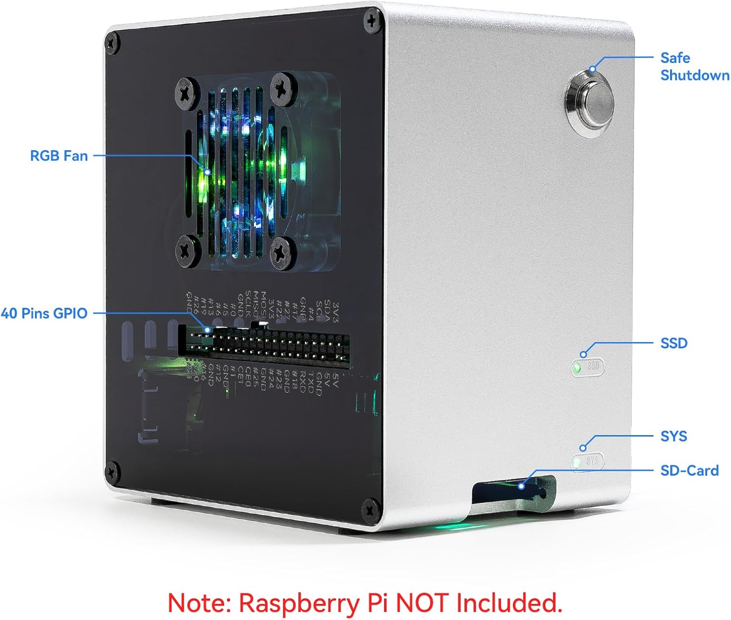 علبة كمبيوتر مصغر Pironman 5-M - مراجعة Raspberry Pi Ai Kit Hailo-8L وسعره