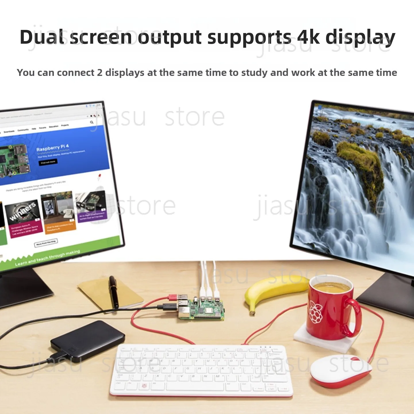 متوافق مع جهاز Raspberry Pi 4  - مراجعة Raspberry Pi 4 8Gb Ram Kit وسعره
