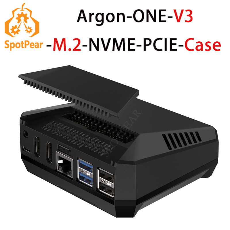 حافظة أرجون ONE V3 M.2 NVME له - مراجعة Argon One V3 M.2 Nvme Case وسعره