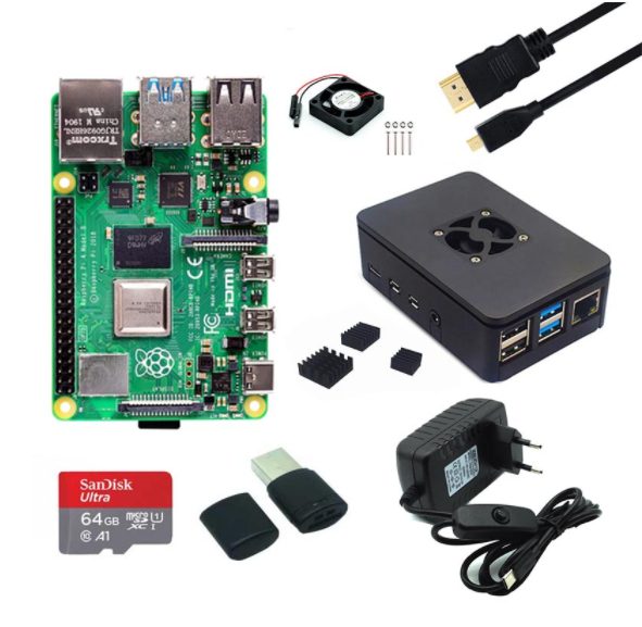 مجموعة لوحة تطوير أصلية عالية  - مراجعة Raspberry Pi 4 8Gb Ram Kit وسعره