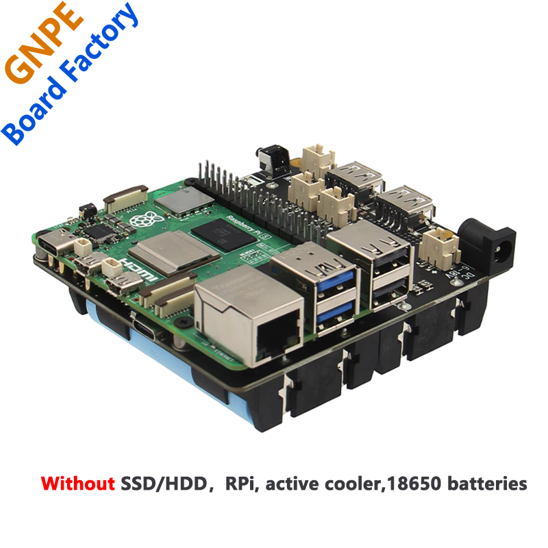 لوحة Raspberry Pi 5 X1202 UPS  - مراجعة Raspberry Pi Uninterrupted Power Supply Ups 18650 وسعره