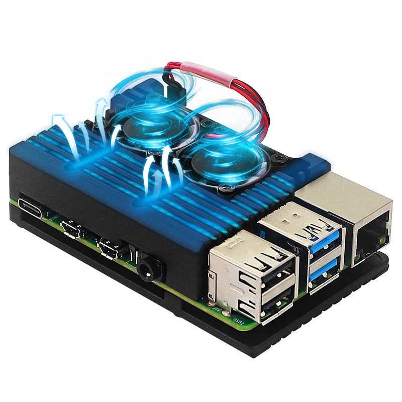 حافظة من الألومنيوم لـ Raspber - مراجعة Raspberry Pi Water Cooling Kit وسعره