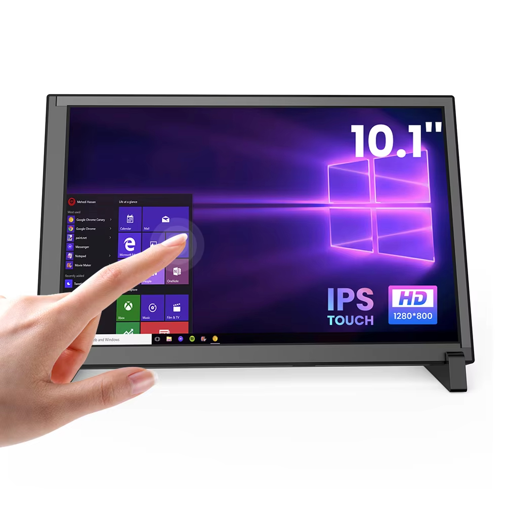 شاشة لمس سعوية من Eyoyo مقاس 1 - مراجعة Raspberry Pi 10.1 Inch Capacitive Touch Screen Ips وسعره