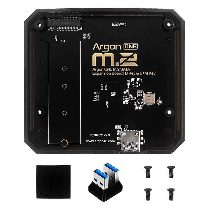 الأرجون واحد M.2 التوت بي 4 لو - مراجعة Argon One V3 M.2 Nvme Case وسعره