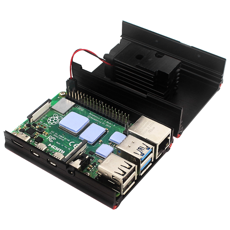 حافظة من سبائك الألومنيوم Rasp - مراجعة Argon One V3 M.2 Nvme Case وسعره