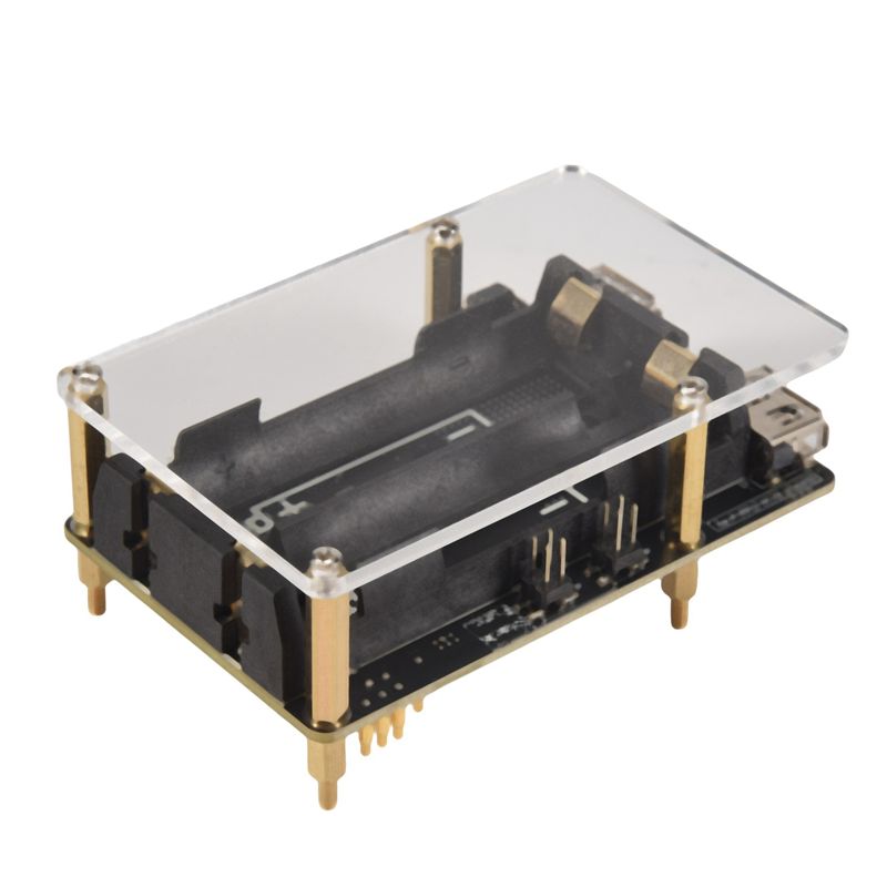 AEE7-لوحدة تزويد الطاقة غير ال - مراجعة Raspberry Pi Uninterrupted Power Supply Ups 18650 وسعره