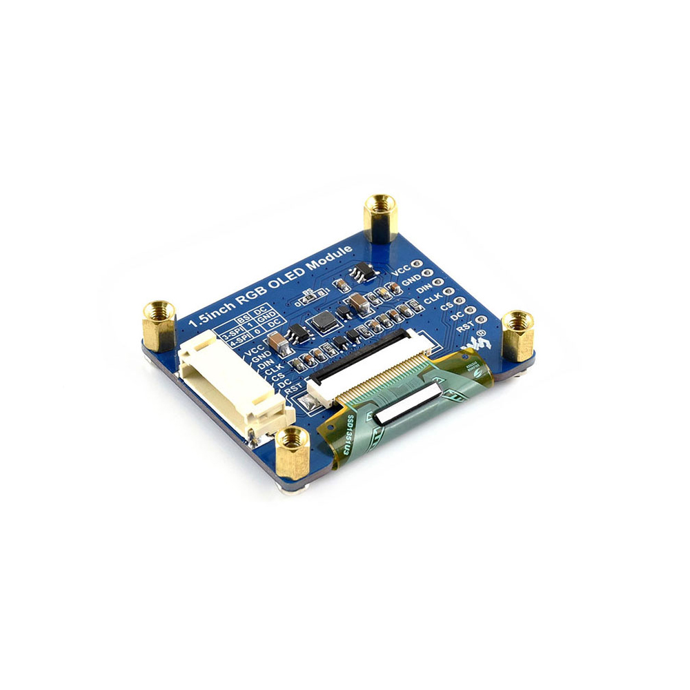 شاشة عرض OLED RGB بحجم 1.5 بوص - مراجعة Raspberry Pi 4 8Gb Ram Kit وسعره