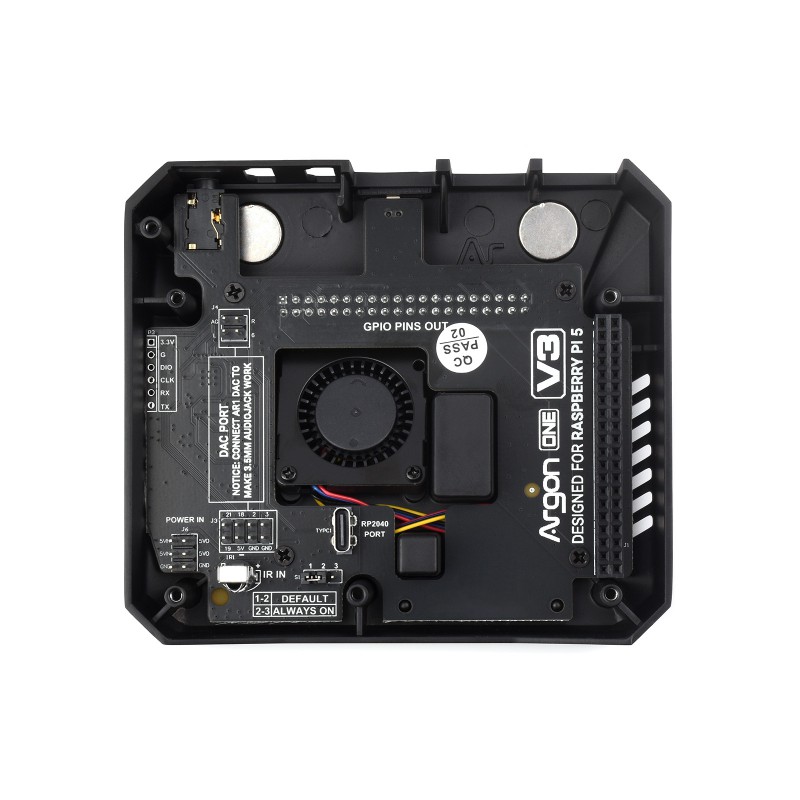 علبة ألومنيوم Argon ONE V3 لـ  - مراجعة Argon One V3 M.2 Nvme Case وسعره