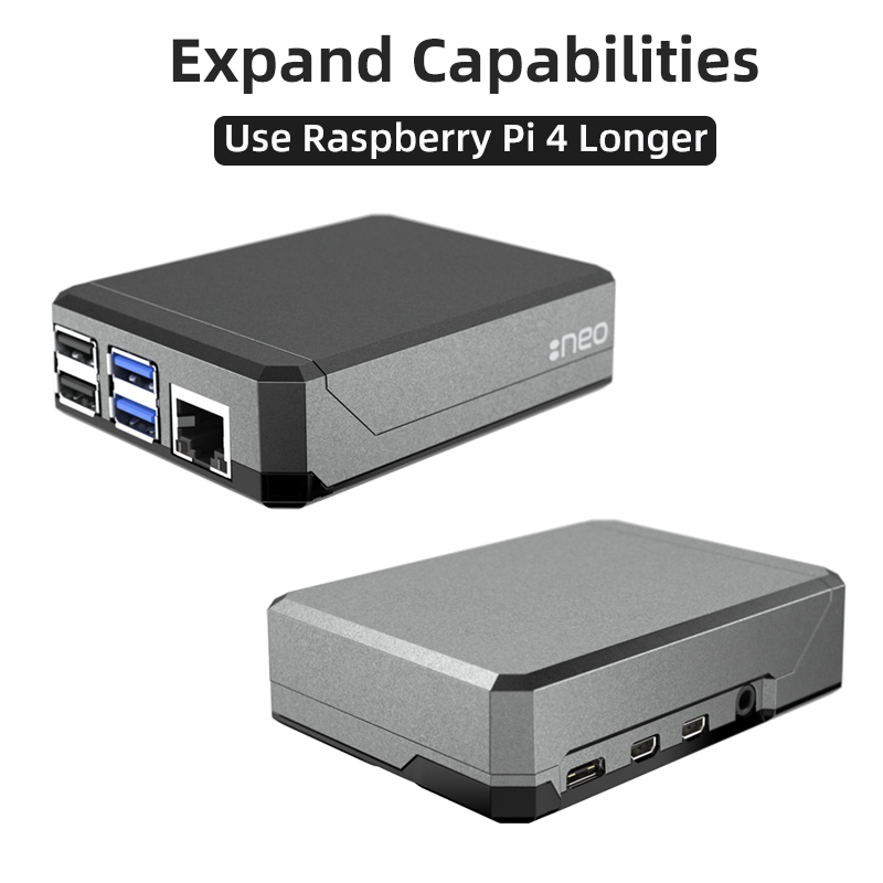 الأرجون NEO Raspberry Pi 4 حاف - مراجعة Argon One V3 M.2 Nvme Case وسعره