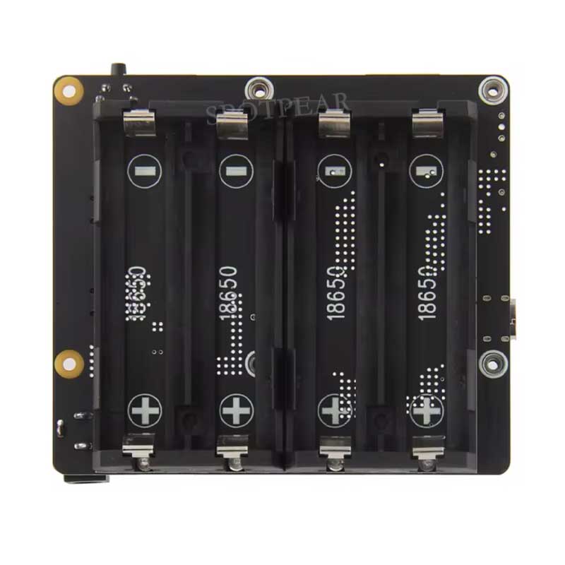 لوحة X1202 Raspberry Pi 5 UPS  - مراجعة Raspberry Pi Uninterrupted Power Supply Ups 18650 وسعره
