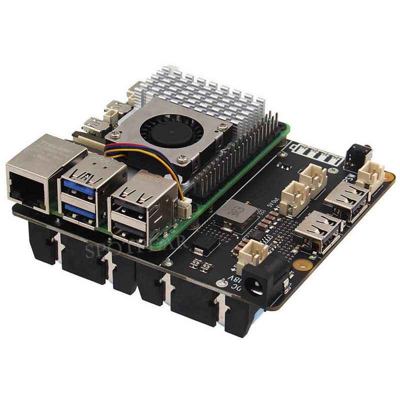 لوحة توسيع UPS لـ Raspberry Pi - مراجعة Raspberry Pi Uninterrupted Power Supply Ups 18650 وسعره