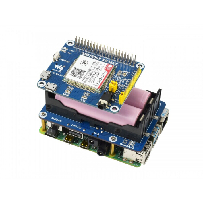 قبعة UPS لإمداد الطاقة غير الم - مراجعة Raspberry Pi Uninterrupted Power Supply Ups 18650 وسعره